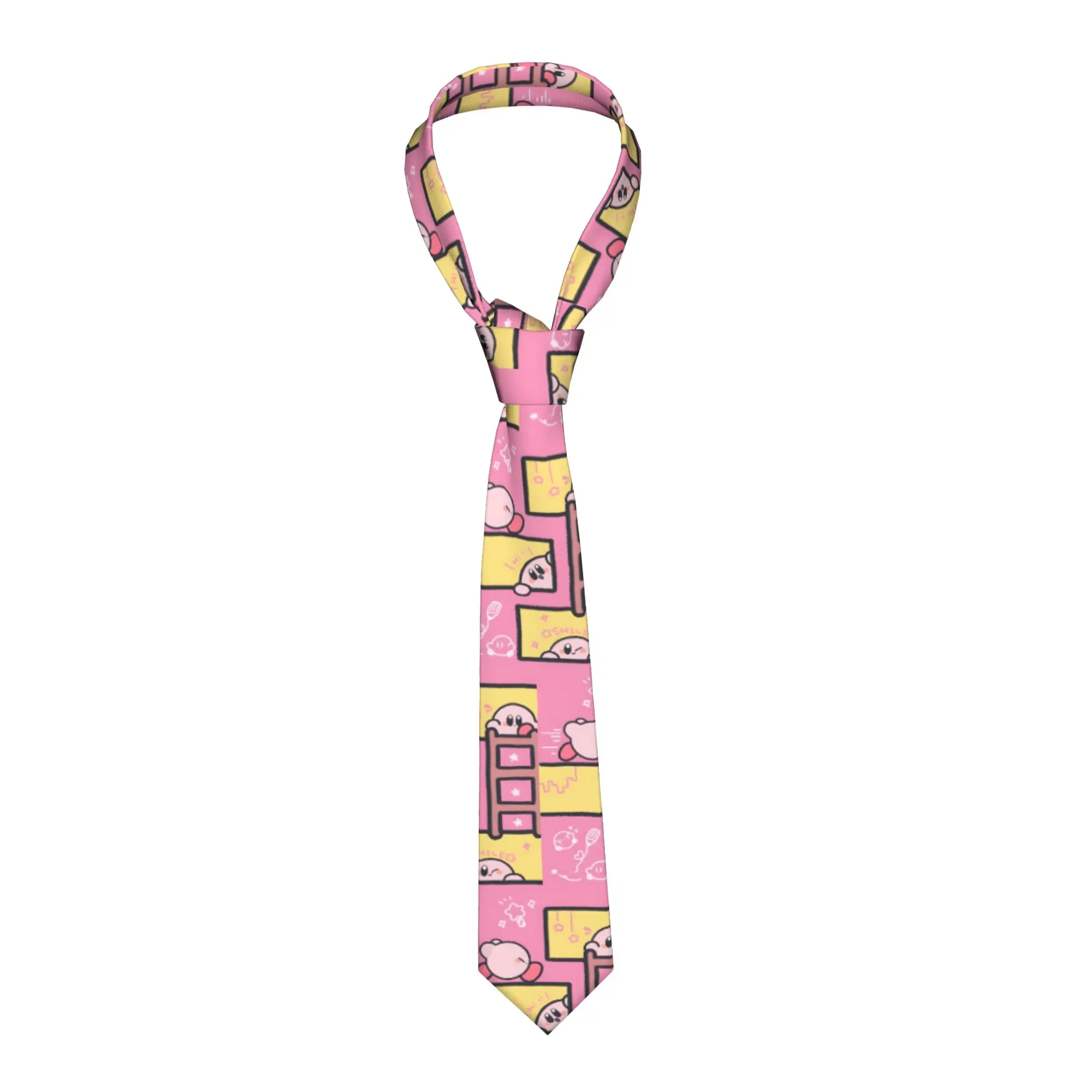 Custom Kirbys Cartoon Game Fashion Tie Men Mens Suit Tie For Thanksgiving Day
Custom Kirbys Cartoon Game Fashion Tie Men Mens Suit Tie For Thanksgiving Day