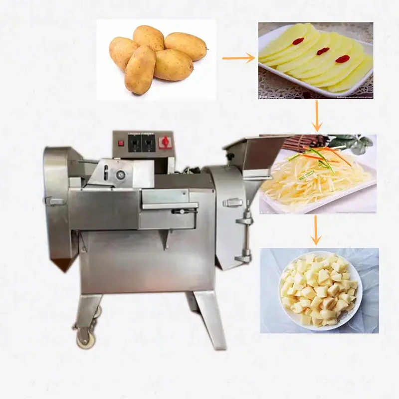 Multifunctional Vegetable Chopper Electric 110V220V Stainless Steel Slice/Segment/Shred Cutting Machine For Home Restaurant
Multifunctional Vegetable Chopper Electric 110V220V Stainless Steel Slice/Segment/Shred Cutting Machine For Home Restaurant