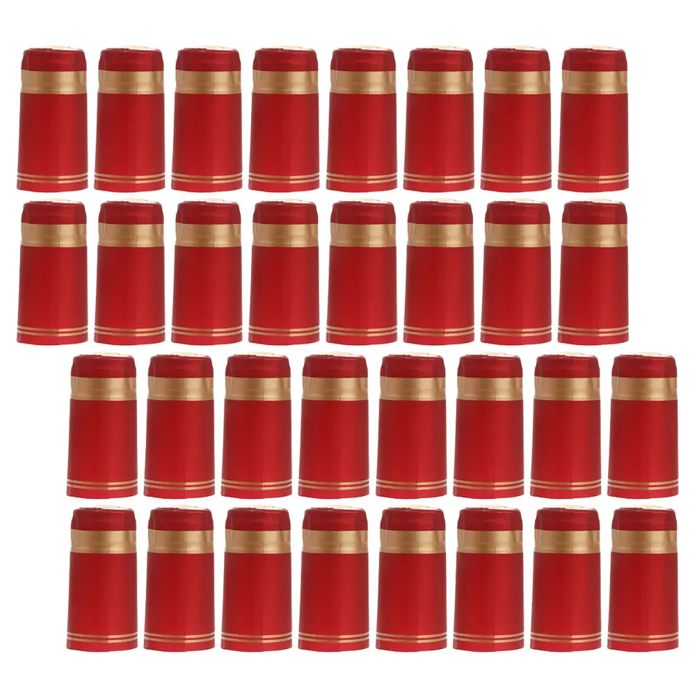 200 Pcs Bottle Supplies Heat Shrink Capsules Disposable Stoppers for Liquor Storage Plastic Film
200 Pcs Bottle Supplies Heat Shrink Capsules Disposable Stoppers for Liquor Storage Plastic Film