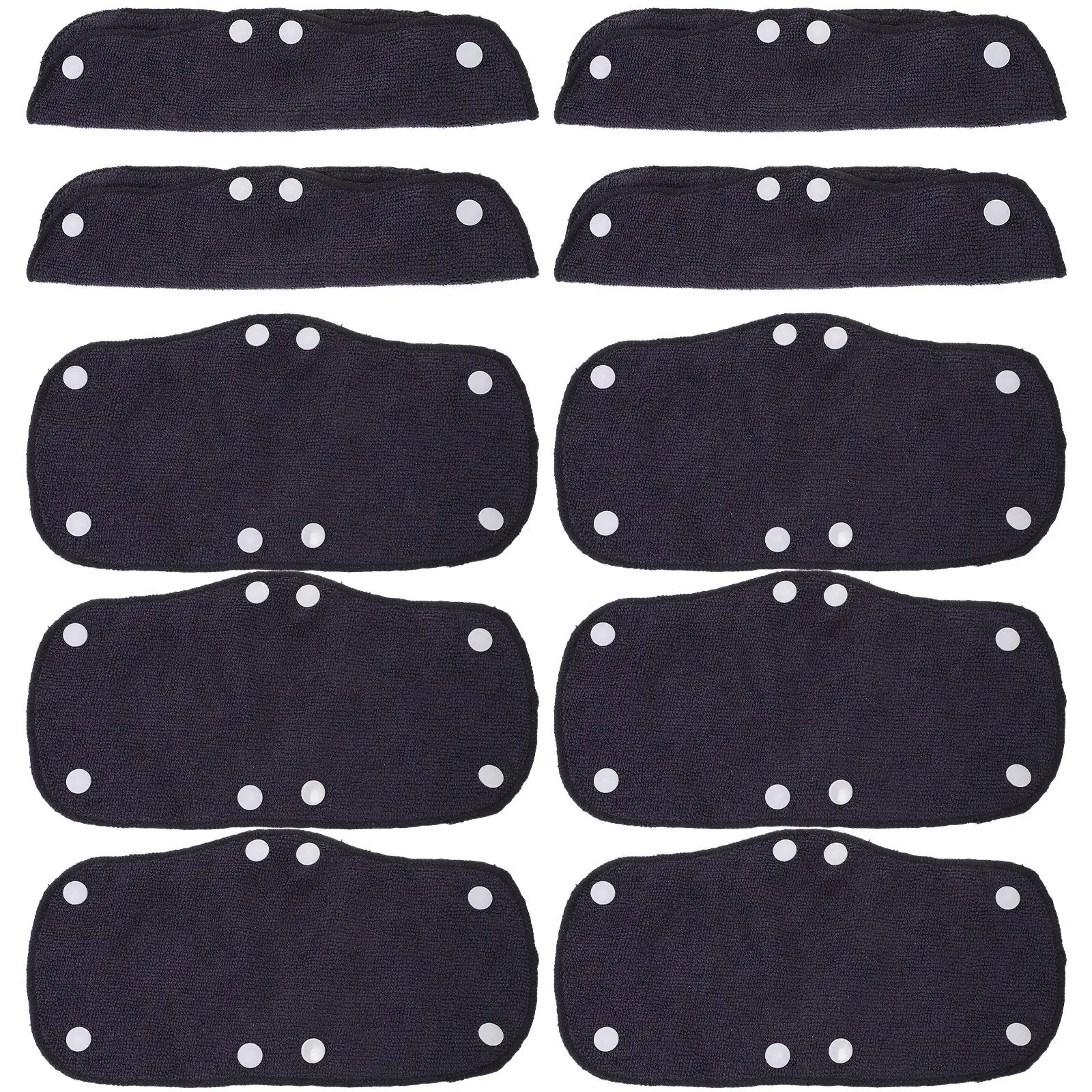 10 Pcs Safety Liners Absorbent Sweatbands for Hard Hats Men Gray Polyester Washable Reusable Comfort Fit
10 Pcs Safety Liners Absorbent Sweatbands for Hard Hats Men Gray Polyester Washable Reusable Comfort Fit