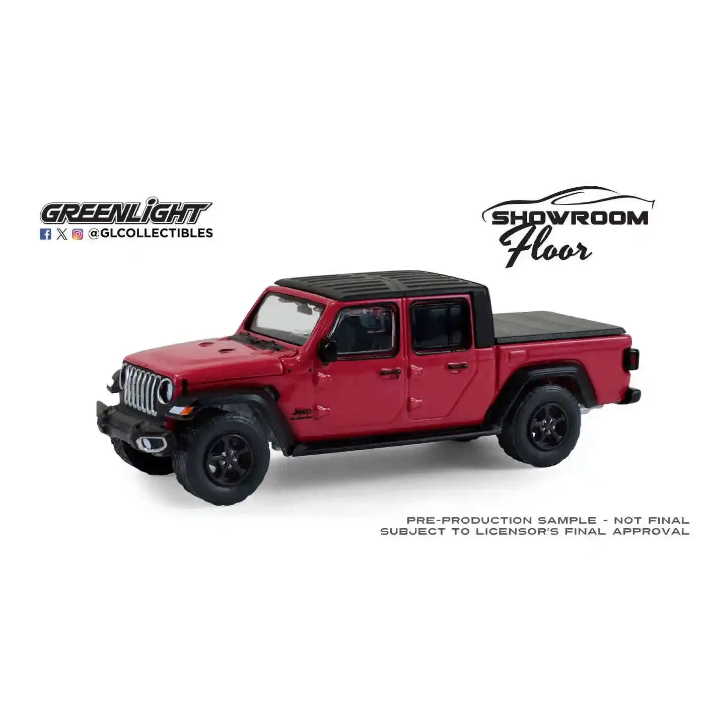 Green Light 1:64 Exhibition Hall Floor Series 7-2024 Jeep Gladiator Tuscaderocar Model Toys Gifts Collection
Green Light 1:64 Exhibition Hall Floor Series 7-2024 Jeep Gladiator Tuscaderocar Model Toys Gifts Collection