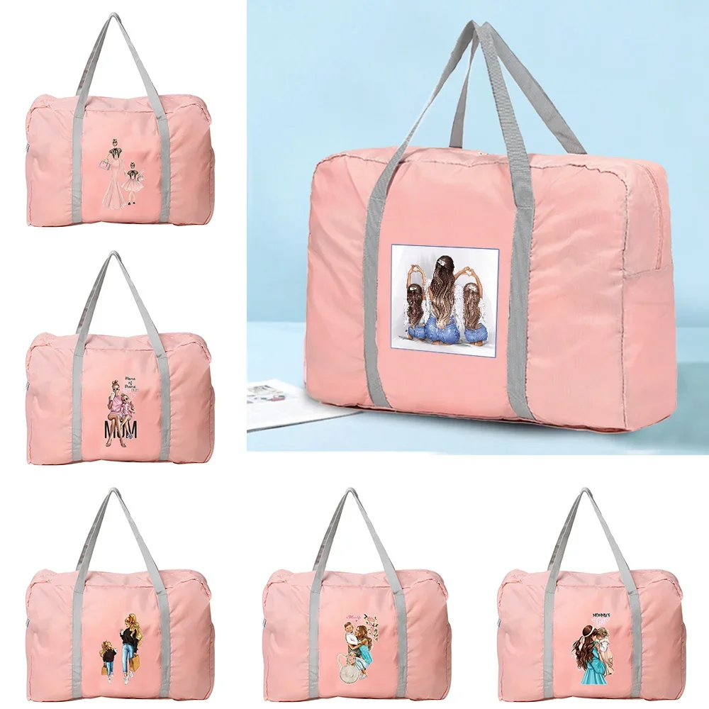 Boston Bag Travel Bags Handbags Large Capacity Luggage Bags Women Mom Pattern Series Duffle Bag Clothes Packaging Organizer
Boston Bag Travel Bags Handbags Large Capacity Luggage Bags Women Mom Pattern Series Duffle Bag Clothes Packaging Organizer