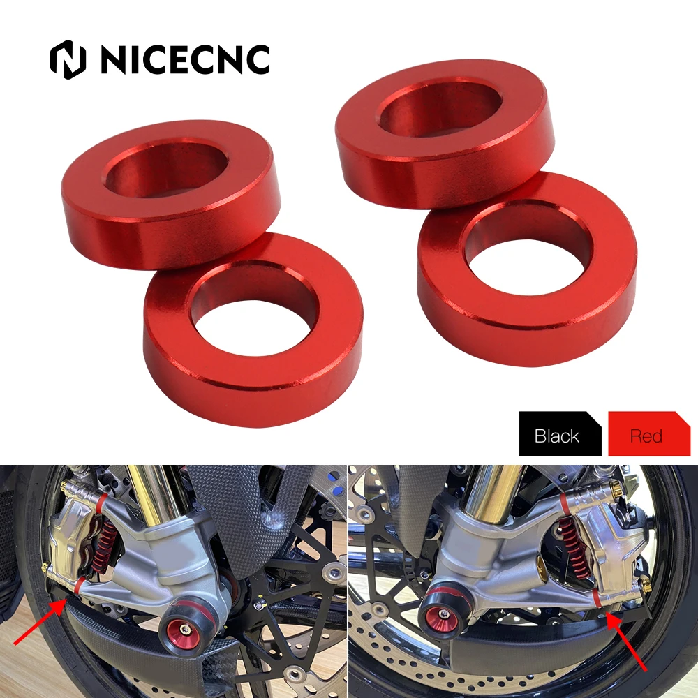 4pcs Front Brake Caliper Spacers Kit for Ducati Superbike Panigale V4 R S 2018-2020 2021 Superbike 1199 1299 955 Panigale V2 R S
4pcs Front Brake Caliper Spacers Kit for Ducati Superbike Panigale V4 R S 2018-2020 2021 Superbike 1199 1299 955 Panigale V2 R S