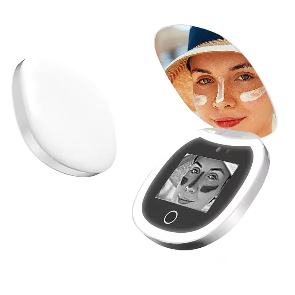 uv mirror sunscreen testing camera with light with Camera 2X Magnification LED for Facial Sunscreen Protection
uv mirror sunscreen testing camera with light with Camera 2X Magnification LED for Facial Sunscreen Protection