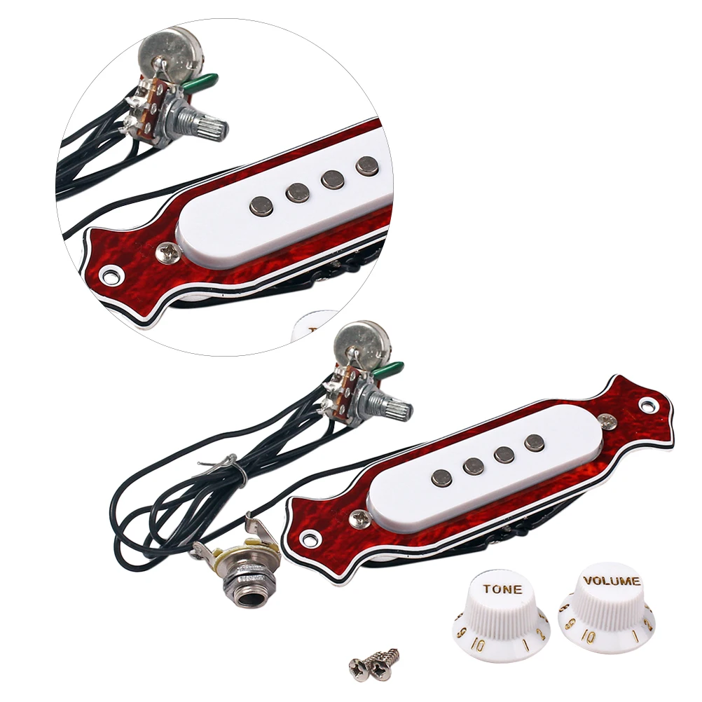 Soundhole Pickup Metal Box Guitar Four-string High Permeability Durable Lightweight Perfect Replacement Guitar Component
Soundhole Pickup Metal Box Guitar Four-string High Permeability Durable Lightweight Perfect Replacement Guitar Component