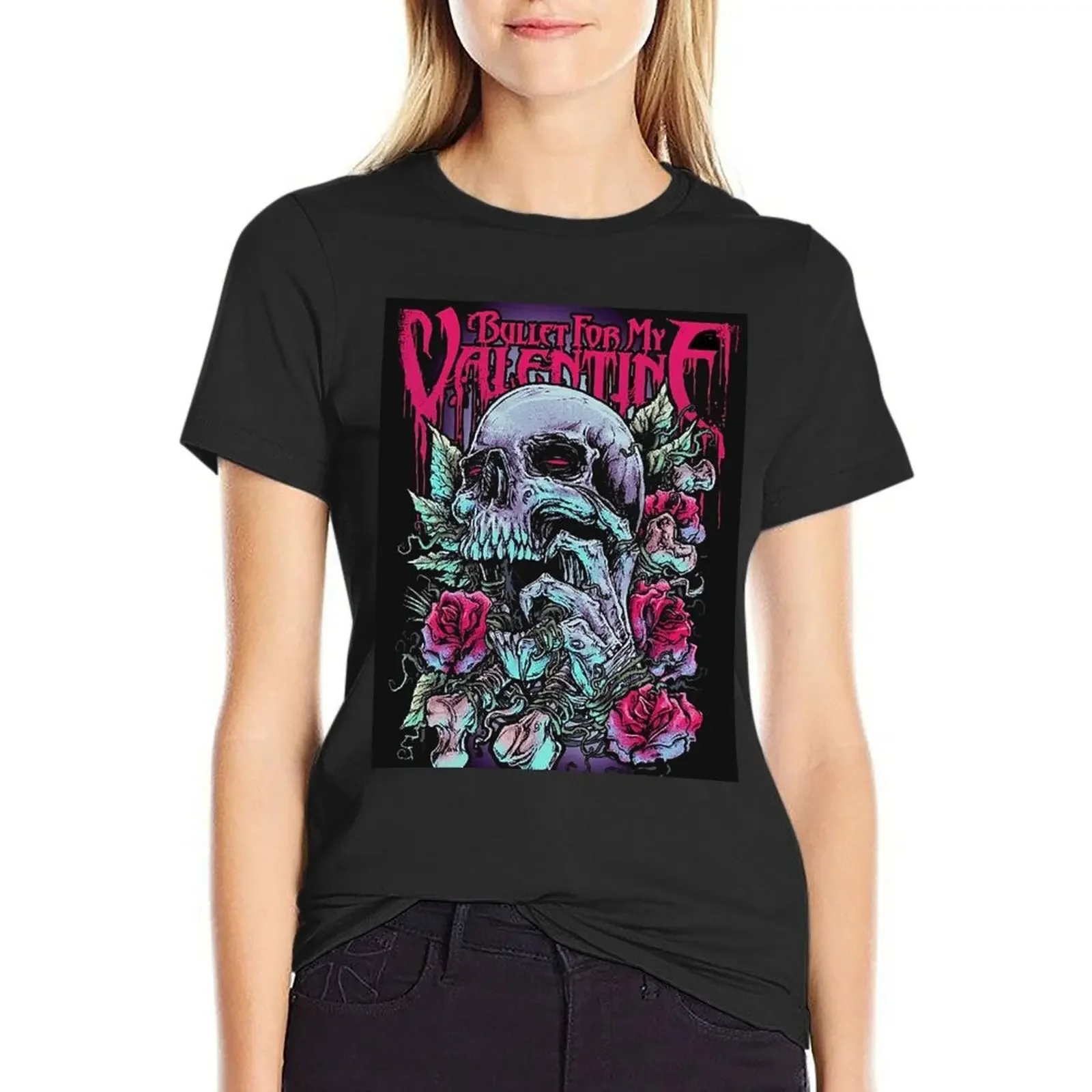 bullet for my valentine best design logo T-Shirt plus size tops lady clothes tees summer tops Women's tops
bullet for my valentine best design logo T-Shirt plus size tops lady clothes tees summer tops Women's tops