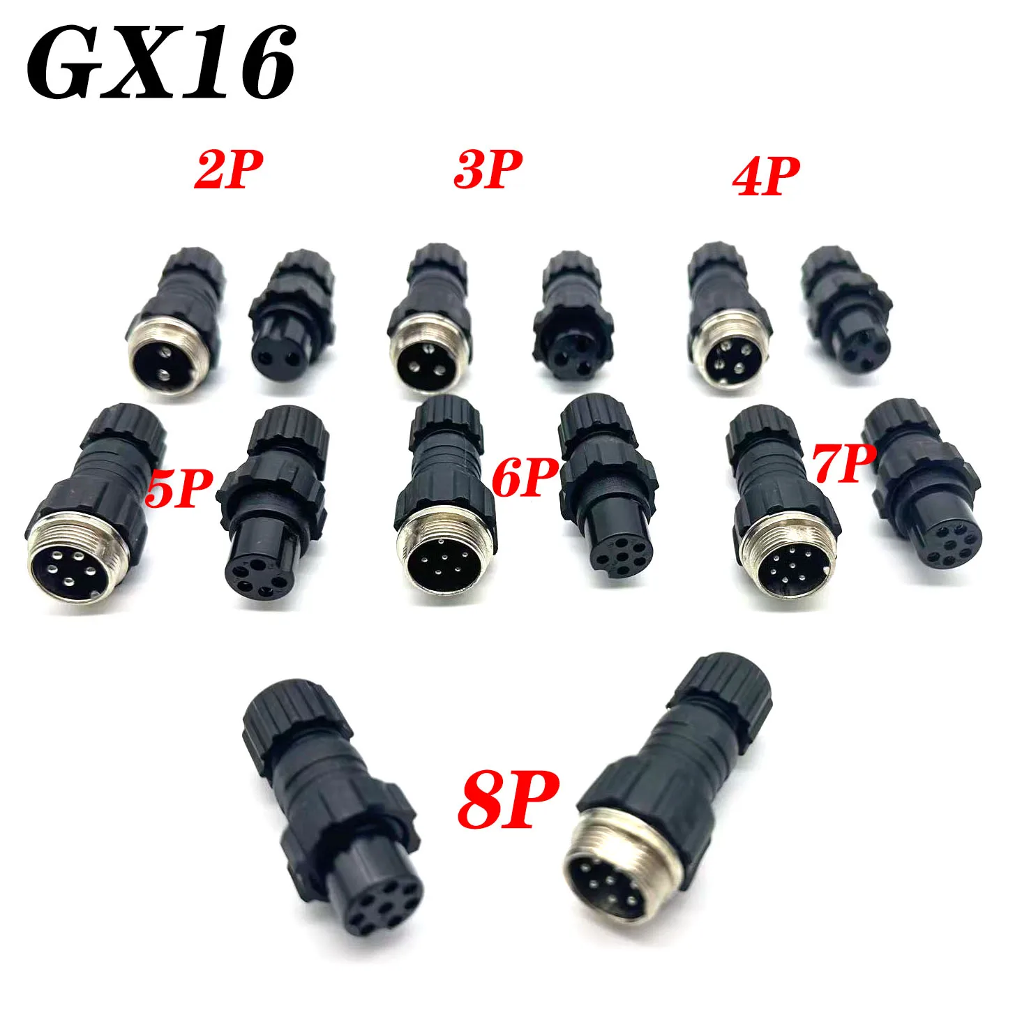 5Sets M16 Aviation Plug Ip65 Male Female Docking Plug Panel Mounted Connector 2/3/4/5/6/7/8pin
5Sets M16 Aviation Plug Ip65 Male Female Docking Plug Panel Mounted Connector 2/3/4/5/6/7/8pin