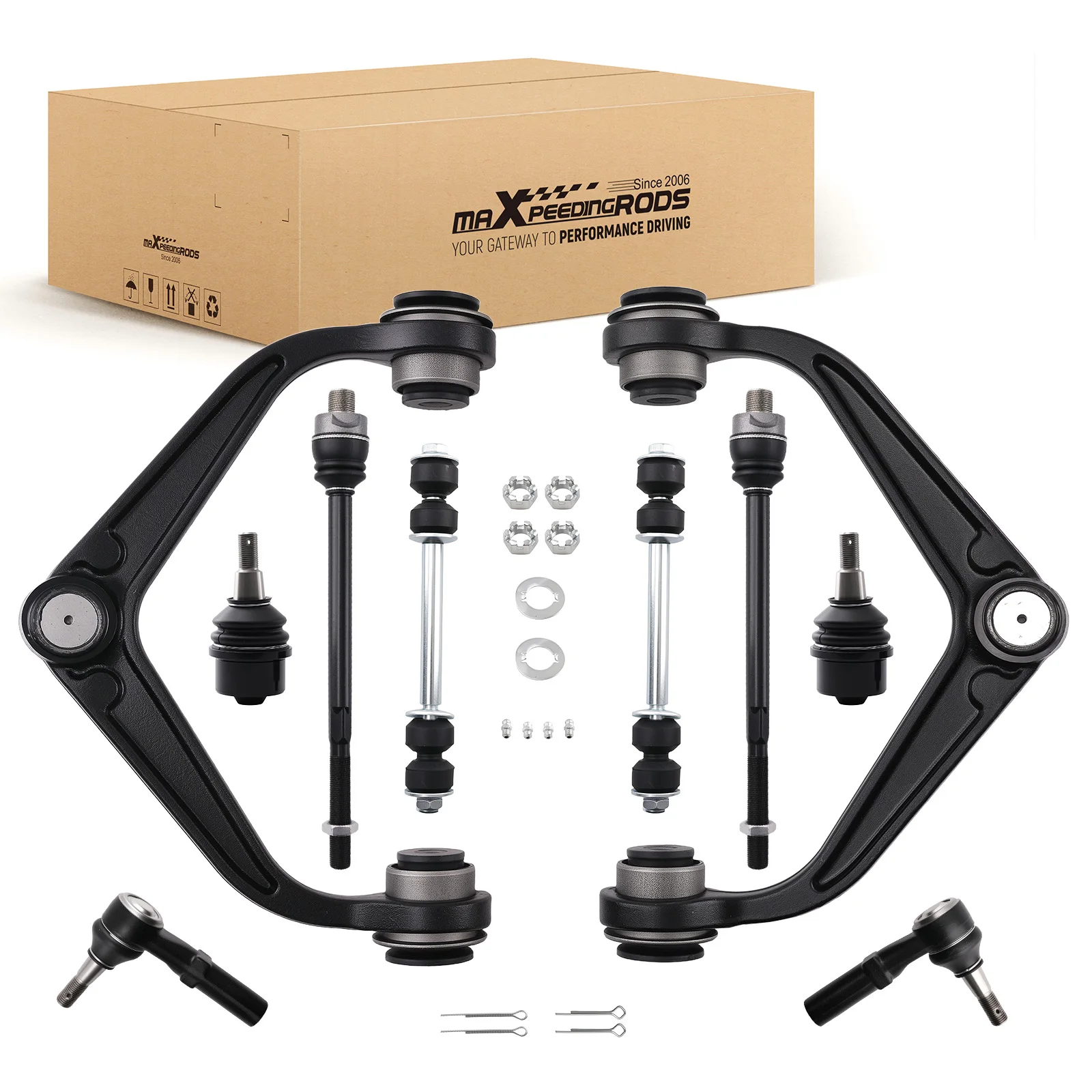 Suspension Front Upper Control Arms Kit for 2011 - 2019 GMC Sierra 2500 3500 HD
Suspension Front Upper Control Arms Kit for 2011 - 2019 GMC Sierra 2500 3500 HD