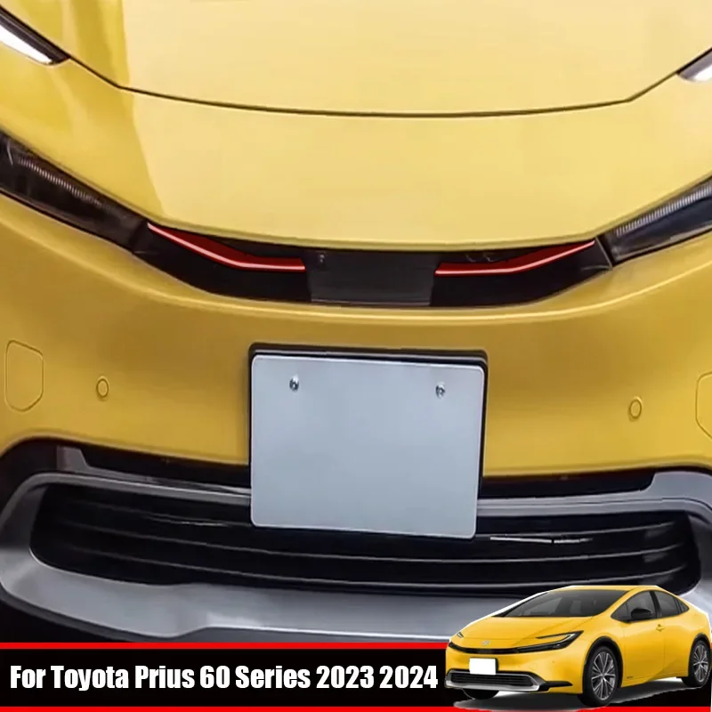 For Toyota Prius 60 Series 2023 2024 chrome Red carbon Front Center Mesh Grille Grill Hood Engine decor Cover Car accessories
For Toyota Prius 60 Series 2023 2024 chrome Red carbon Front Center Mesh Grille Grill Hood Engine decor Cover Car accessories