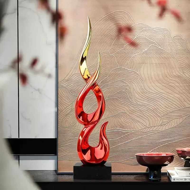 L Абстрактная скульптура из смолы для гостиной, украшение для ТВ-шкафа, офисного рабочего стола, статуя домашнего произведения искусства, креативные роскошные поделки G
L Абстрактная скульптура из смолы для гостиной, украшение для ТВ-шкафа, офисного рабочего стола, статуя домашнего произведения искусства, креативные роскошные поделки G