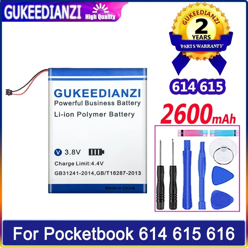 306070PL 2600mAh Battery For PocketBook 614 616 624 627 628 640 641 626 Plus 615 touch lux 3 632 Basic Touch 2 HD 3 4G-15 4K-19
306070PL 2600mAh Battery For PocketBook 614 616 624 627 628 640 641 626 Plus 615 touch lux 3 632 Basic Touch 2 HD 3 4G-15 4K-19
