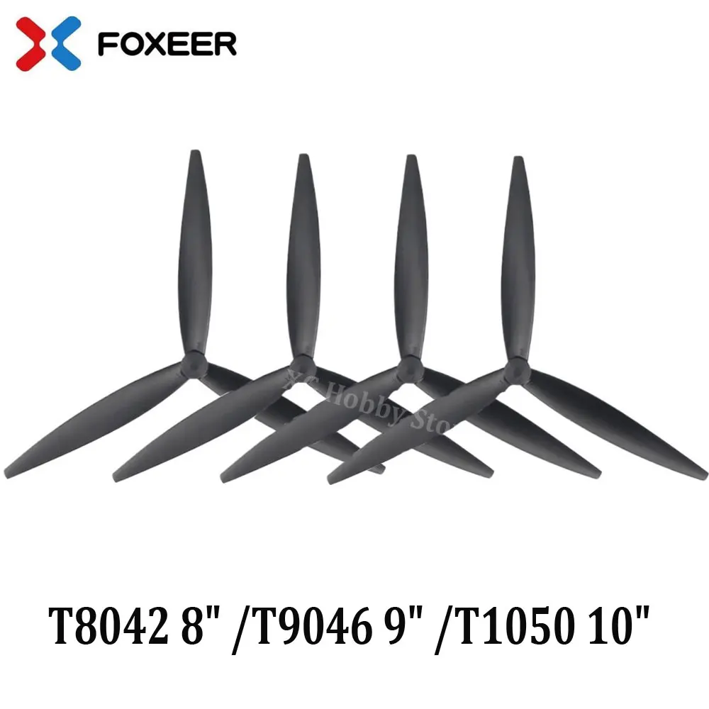 2 пары (2CW + 2CCW) FOXEER DALPROP, новинка, циклон T8042 8 дюймов/T9046 9 дюймов/T1050 10 дюймов, пропеллер, 5 мм концентратор для радиоуправляемых FPC дронов дальнего радиуса действия, запчасти
2 пары (2CW + 2CCW) FOXEER DALPROP, новинка, циклон T8042 8 дюймов/T9046 9 дюймов/T1050 10 дюймов, пропеллер, 5 мм концентратор для радиоуправляемых FPC дронов дальнего радиуса действия, запчасти