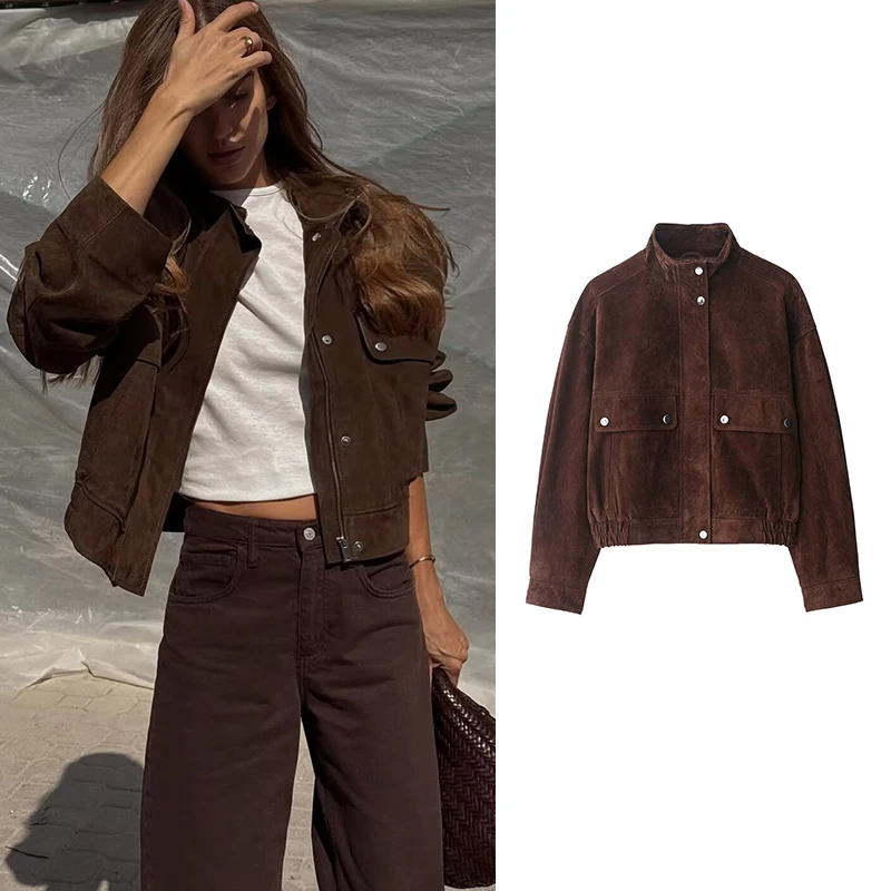 2025 New Autumn Women's Jackets Fashion High Neck Loose Short Warm Autumn Coats Women's Chic Street Leisure Travel Coats
2025 New Autumn Women's Jackets Fashion High Neck Loose Short Warm Autumn Coats Women's Chic Street Leisure Travel Coats