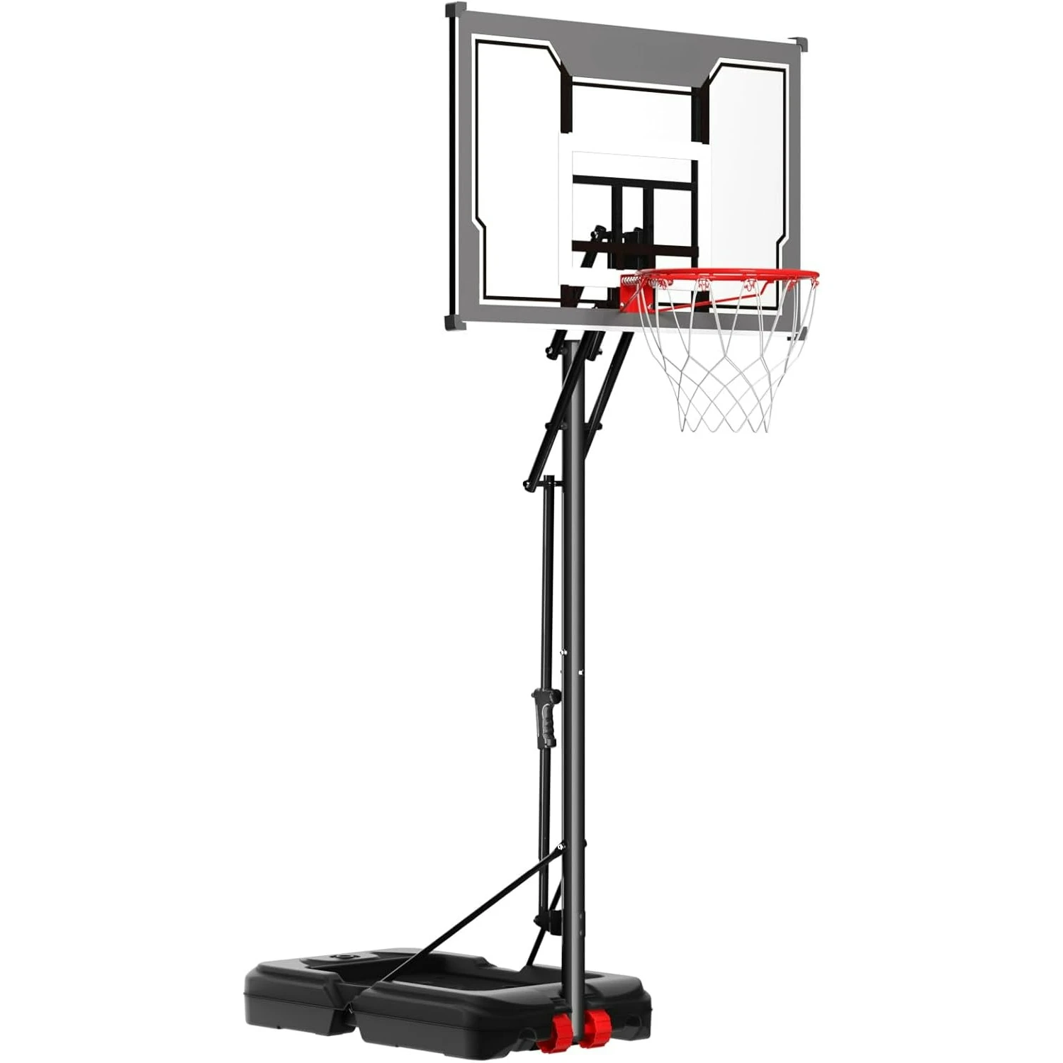 Basketball Hoop Height Adjustable 7.5-10ft: Outdoor Basketball Goal System for All Ages in Backyard & Driveway
Basketball Hoop Height Adjustable 7.5-10ft: Outdoor Basketball Goal System for All Ages in Backyard & Driveway