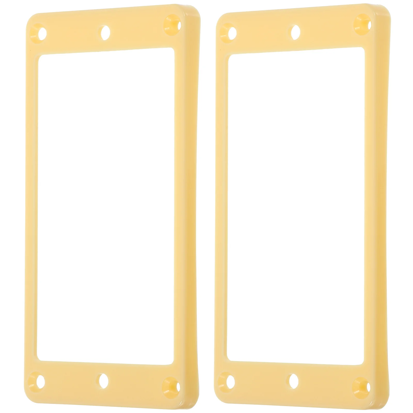2 Pcs Pickup Frame Guitar Frames Electric Replacement Part Pickups Plastic Pickguard Cover Covers
2 Pcs Pickup Frame Guitar Frames Electric Replacement Part Pickups Plastic Pickguard Cover Covers