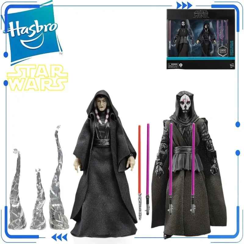 Genuine Hasbro Star Wars Black Series KOTOR II Darth Nihilus & Darth Traya 6-Inch 2-Pack Figure Set Collectible Model in Stock
Genuine Hasbro Star Wars Black Series KOTOR II Darth Nihilus & Darth Traya 6-Inch 2-Pack Figure Set Collectible Model in Stock