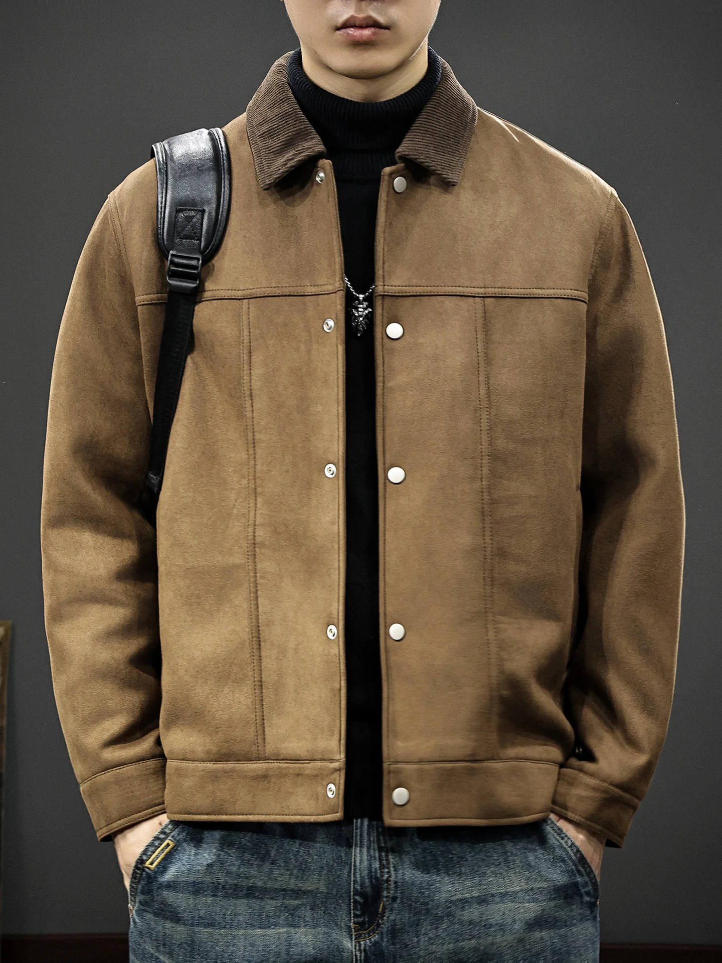 American Retro Corduroy Suede Men's down Jaet Motorcycle Jaet Windproof Winter New Sle Outdoor Running Sportswear
American Retro Corduroy Suede Men's down Jaet Motorcycle Jaet Windproof Winter New Sle Outdoor Running Sportswear