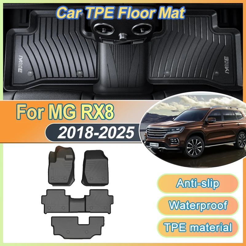 Car Floor Mats For Roewe MG RX8 IS21 2018~2025 LHD 3D Waterproof Mud Carpet Foot Full Pad Easy Clean TPE Material Accessories
Car Floor Mats For Roewe MG RX8 IS21 2018~2025 LHD 3D Waterproof Mud Carpet Foot Full Pad Easy Clean TPE Material Accessories