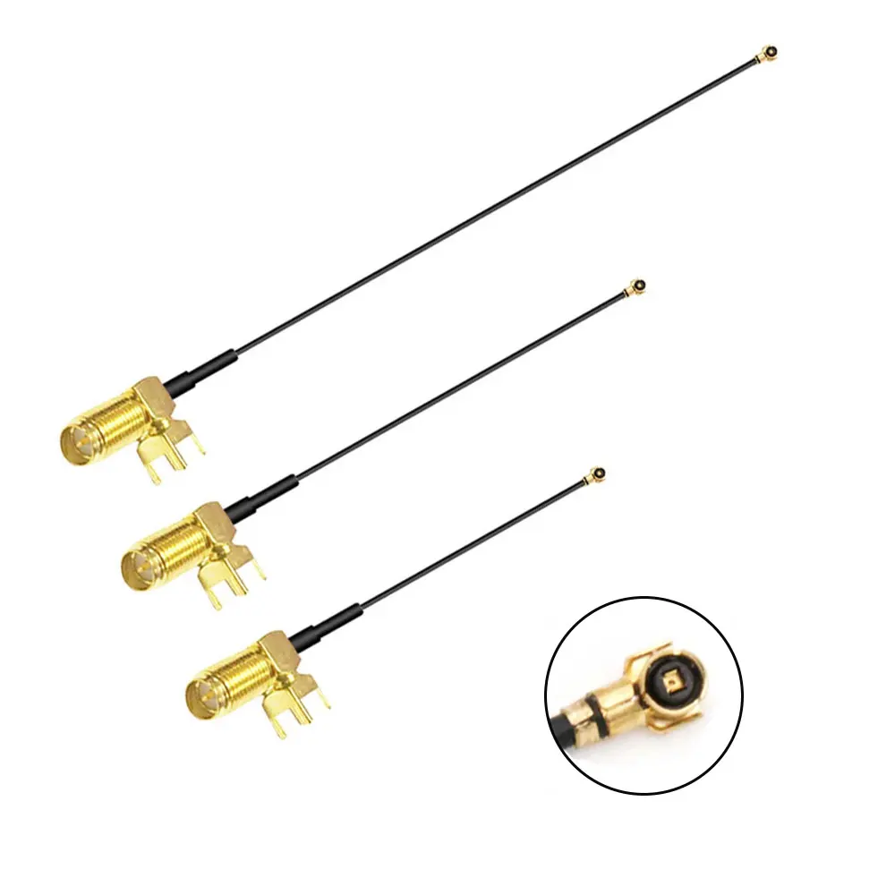 1PCS RP-SMA / SMA Female 4-Pin Right Angle PCB Mount to u.FL IPX IPEX1 Female RG178 Pigtail WIFI Antenna Extension Cable Jumper
1PCS RP-SMA / SMA Female 4-Pin Right Angle PCB Mount to u.FL IPX IPEX1 Female RG178 Pigtail WIFI Antenna Extension Cable Jumper