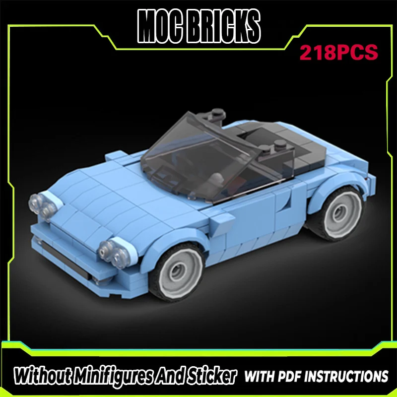Speed Racing Car Model MOC Building Bricks MX-5 Blue Sports Car Modular Technology Gifts Holiday Assemble Children Toys Suit
Speed Racing Car Model MOC Building Bricks MX-5 Blue Sports Car Modular Technology Gifts Holiday Assemble Children Toys Suit