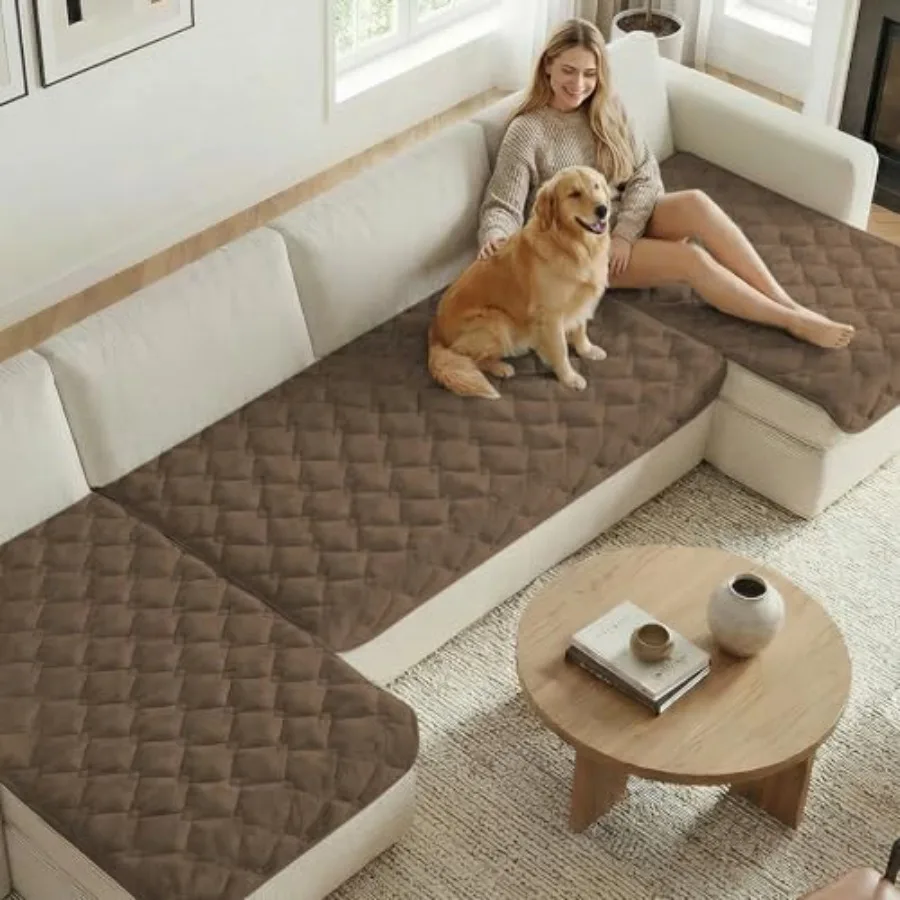 Мягкий пушистый чехол для дивана из шенилла, моющийся, очень большой, для секционных диванов, защитный чехол для дивана от домашних животных, нескользящий
Мягкий пушистый чехол для дивана из шенилла, моющийся, очень большой, для секционных диванов, защитный чехол для дивана от домашних животных, нескользящий