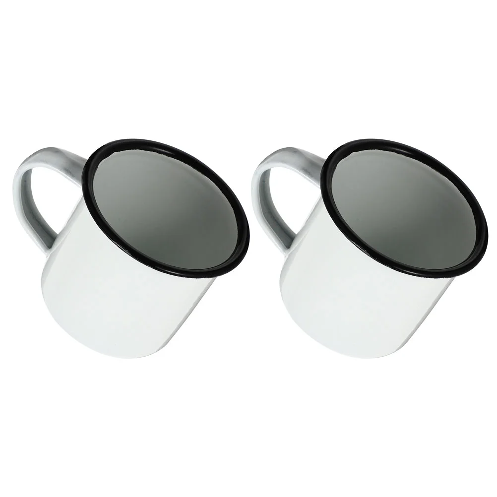 2 Pcs Old Retro Drinking Glass Glasses Enamel Mugs Heat Water Cups Small Milk Iron Coffee Camping Winter Rustic Toddler
2 Pcs Old Retro Drinking Glass Glasses Enamel Mugs Heat Water Cups Small Milk Iron Coffee Camping Winter Rustic Toddler