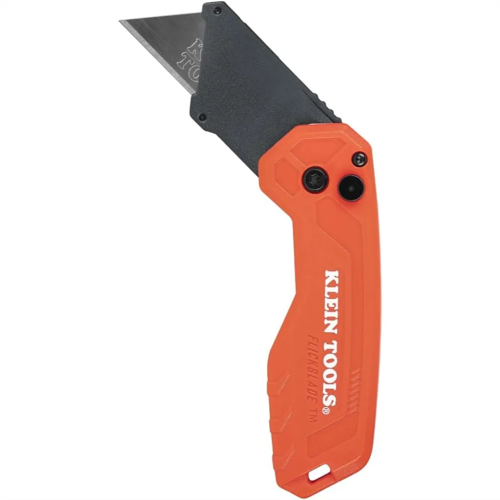 Folding Utility Knife with Quick-Change Blade, Subcompact Design for Everyday Carry, Dual Locking Positions, and Pocket Clip
Folding Utility Knife with Quick-Change Blade, Subcompact Design for Everyday Carry, Dual Locking Positions, and Pocket Clip