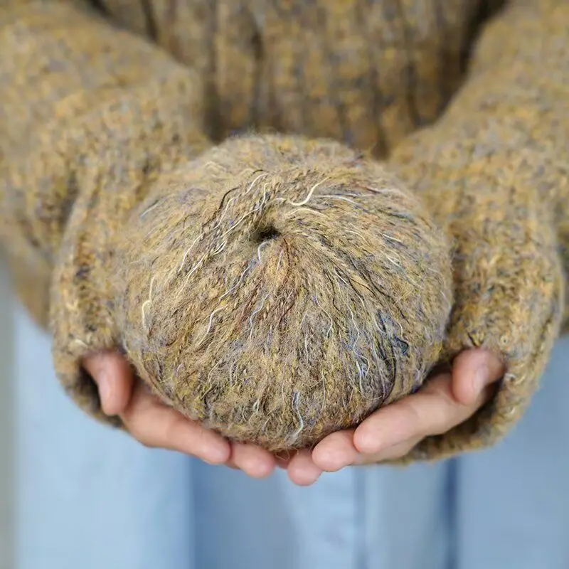 50g Alpaca Warm Colorful Yarn Thick Fireworks Wool Knitted Ma Hai Woolen Ball Needle Hand Woven DIY Scarf Coat Sweater
50g Alpaca Warm Colorful Yarn Thick Fireworks Wool Knitted Ma Hai Woolen Ball Needle Hand Woven DIY Scarf Coat Sweater
