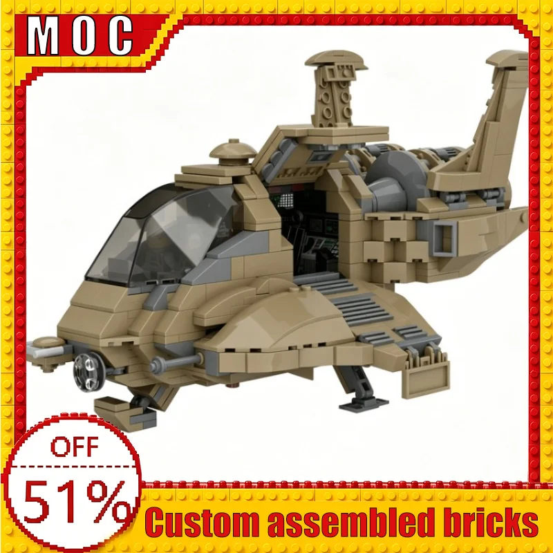 929PCS Sci-Fi Spacecraft Vehicle Modify Warplane Custom Building Blocks MOC Model Educational Assembly Toy Birthday Gift Display
929PCS Sci-Fi Spacecraft Vehicle Modify Warplane Custom Building Blocks MOC Model Educational Assembly Toy Birthday Gift Display