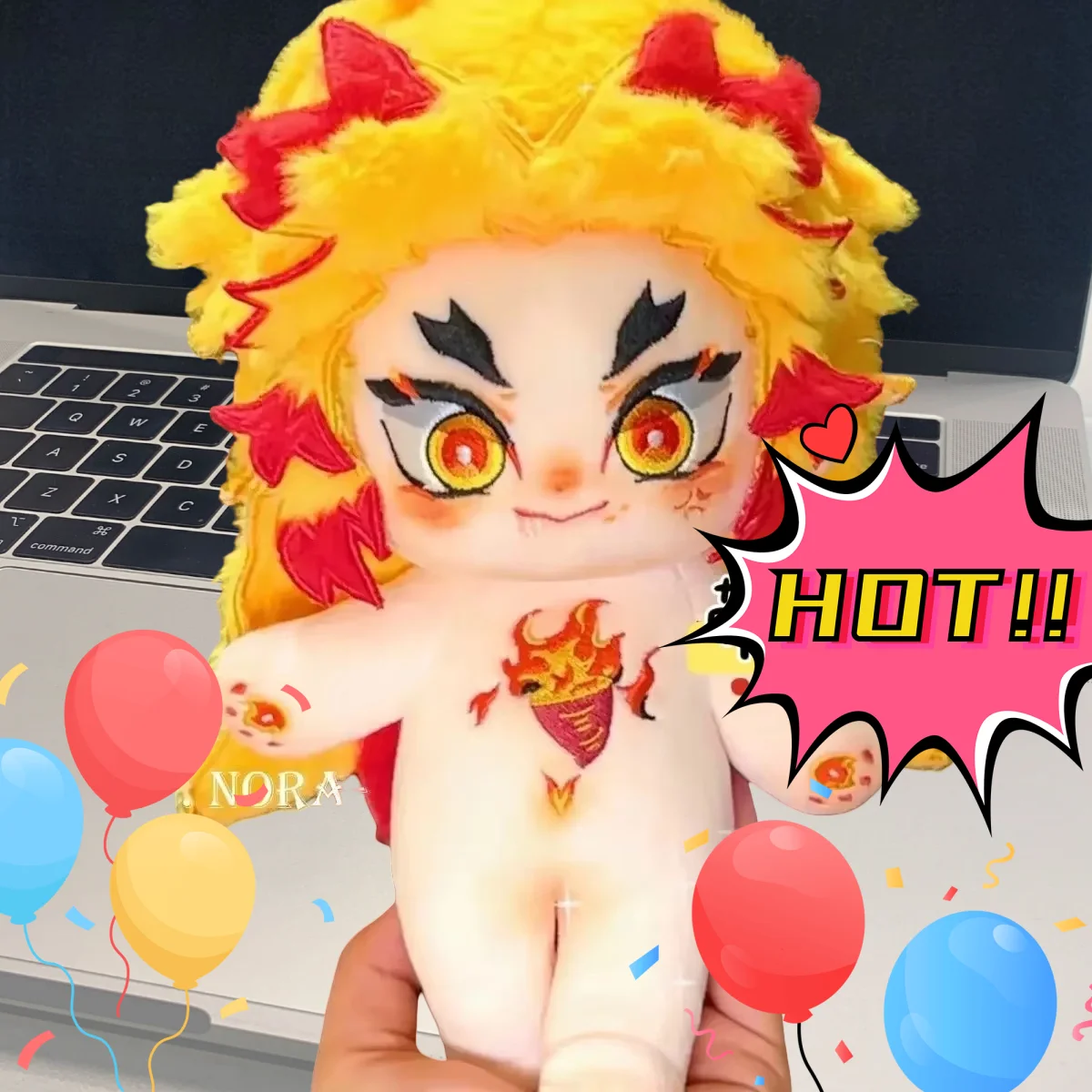 20cm Anime Kimetsu No Yaiba Demon Slayer Rengoku Kyoujurou Cosplay Stuffed Toys Cartoon Dress-up Plush Dolls Mascot Gift
20cm Anime Kimetsu No Yaiba Demon Slayer Rengoku Kyoujurou Cosplay Stuffed Toys Cartoon Dress-up Plush Dolls Mascot Gift