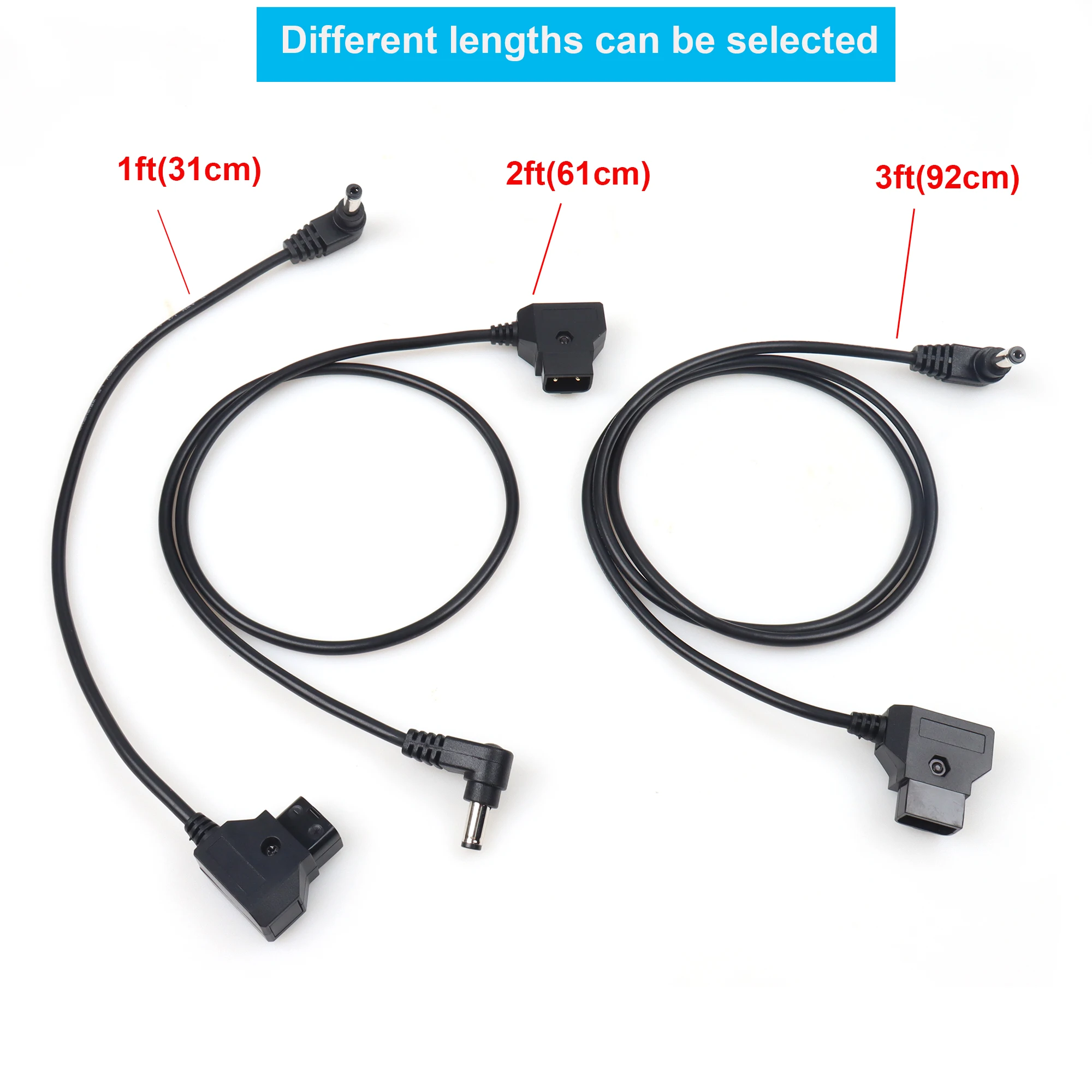 【LANO】Black D-Tap Male to Right Angle DC5.5x2.5mm male Power Cable DC Coiled Cable/Straight Cable for KiPRO LCD Monitors SmallHD
【LANO】Black D-Tap Male to Right Angle DC5.5x2.5mm male Power Cable DC Coiled Cable/Straight Cable for KiPRO LCD Monitors SmallHD