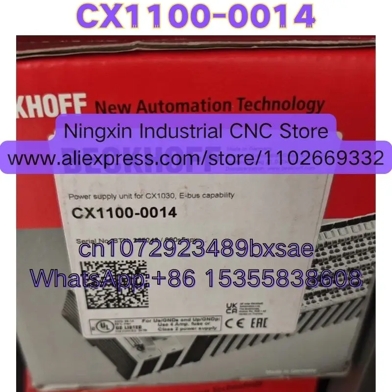 CX1100-0014 Абсолютно новый оригинал, быстрая доставка
CX1100-0014 Абсолютно новый оригинал, быстрая доставка