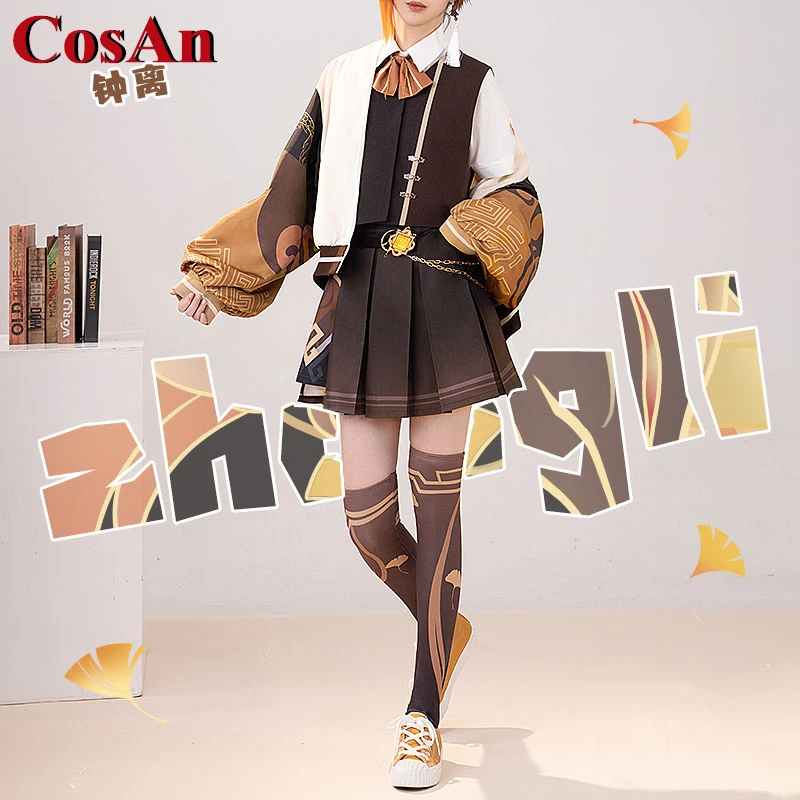 CosAn Game Genshin Impact Zhongli Cosplay Costume Fashion Sweet Daily Dress Activity Party Role Play Clothing S-XL
CosAn Game Genshin Impact Zhongli Cosplay Costume Fashion Sweet Daily Dress Activity Party Role Play Clothing S-XL