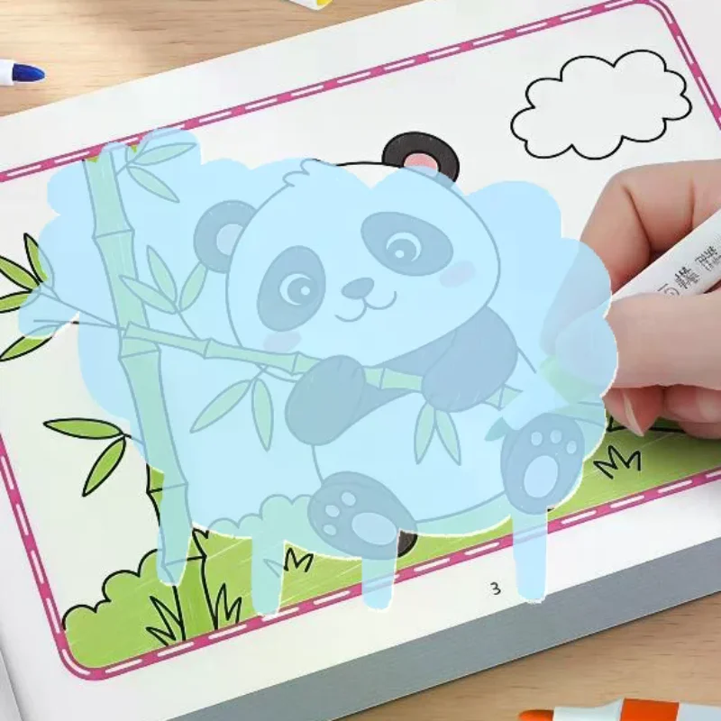 Children's Coloring Books, Animal Theme Early Education Drawing Toy Notebook for Kids
Children's Coloring Books, Animal Theme Early Education Drawing Toy Notebook for Kids