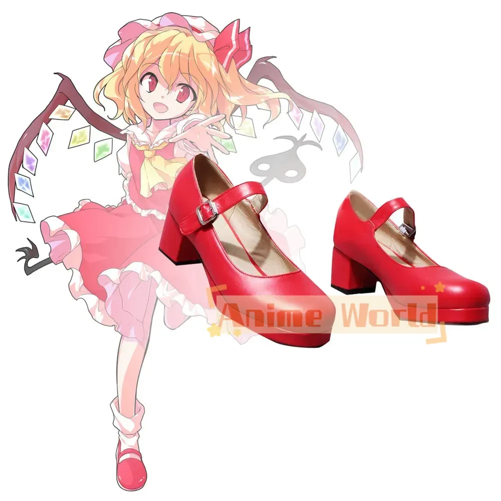 Touhou Project Flandre Scarlet Red Cosplay Shoes Custom-Made Halloween Carnival Party Props
Touhou Project Flandre Scarlet Red Cosplay Shoes Custom-Made Halloween Carnival Party Props