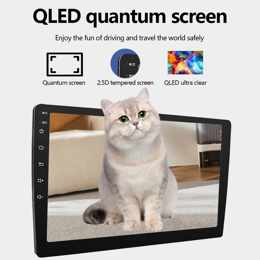 9/10Inch Car Radio Android 13/12 Rearview Camera GPS Multimedia Touch Screen Autoradio Video Player Wireless Carplay MP3 MP5
9/10Inch Car Radio Android 13/12 Rearview Camera GPS Multimedia Touch Screen Autoradio Video Player Wireless Carplay MP3 MP5
