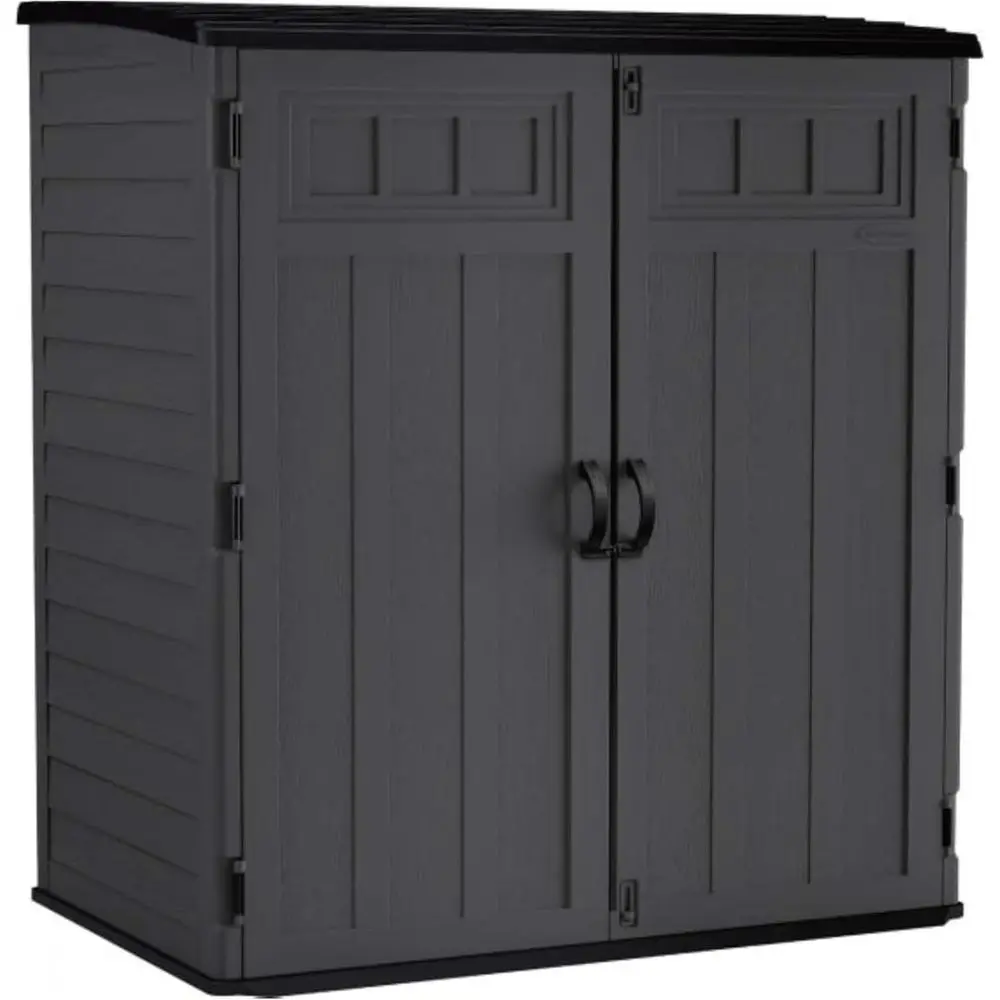 Extra Large Weatherproof Resin Storage Cabinet for Outdoor, Patio, Garage, Garden, Tools, Peppercorn
Extra Large Weatherproof Resin Storage Cabinet for Outdoor, Patio, Garage, Garden, Tools, Peppercorn