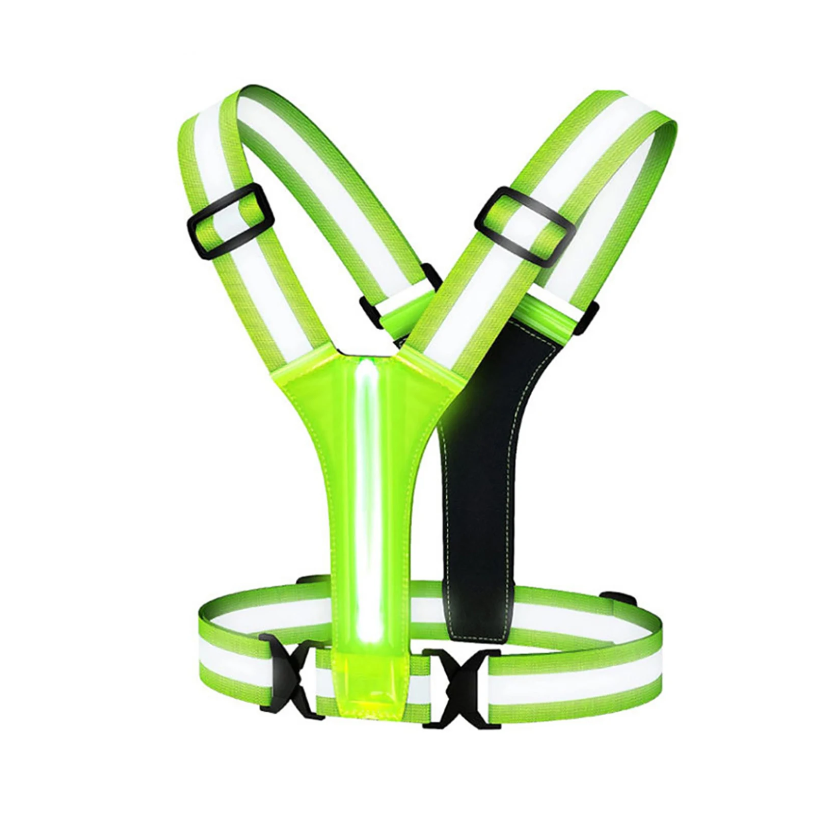 Outdoor Night LED Walking Safety Vests LED Running Vest USB Rechargeable Reflective Cycling Security Waist/Shoulder Adjustable
Outdoor Night LED Walking Safety Vests LED Running Vest USB Rechargeable Reflective Cycling Security Waist/Shoulder Adjustable
