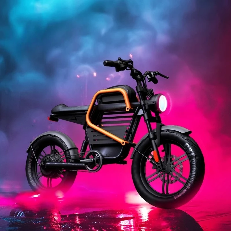 Electric bicycle M20 new national standard electric vehicle retro straddle motorcycle off-road electric power 3C certification
Electric bicycle M20 new national standard electric vehicle retro straddle motorcycle off-road electric power 3C certification