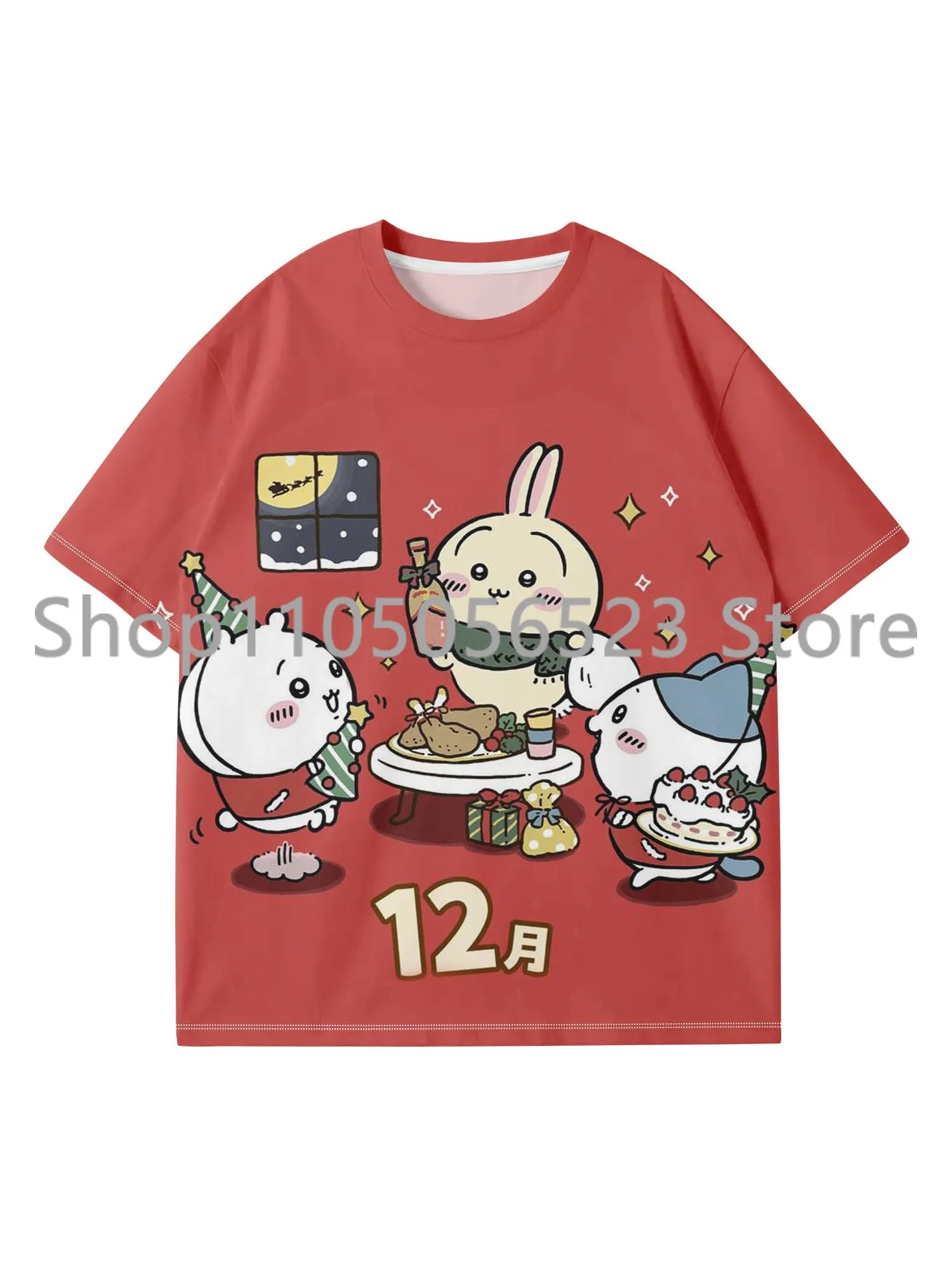 2025 New Chiikawa Cartoon T-Shirt Children's Adult's Summer Short Sleeve Casual T-Shirt Sports Shirt Quick Drying Tops Tee
2025 New Chiikawa Cartoon T-Shirt Children's Adult's Summer Short Sleeve Casual T-Shirt Sports Shirt Quick Drying Tops Tee