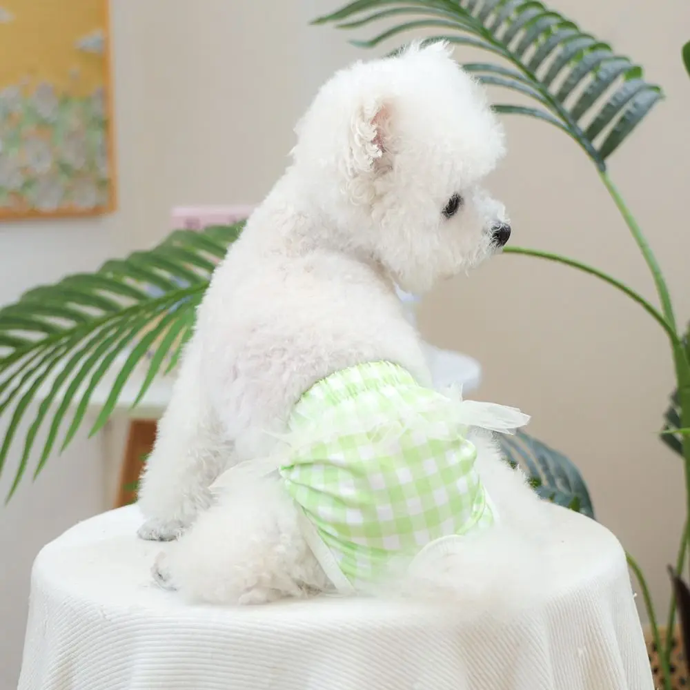 Dog Shorts Plaid Dog Physiological Pants Leakproof Breathable Dog Menstrual Pants Soft Reusable Dog Diaper Outdoors
Dog Shorts Plaid Dog Physiological Pants Leakproof Breathable Dog Menstrual Pants Soft Reusable Dog Diaper Outdoors