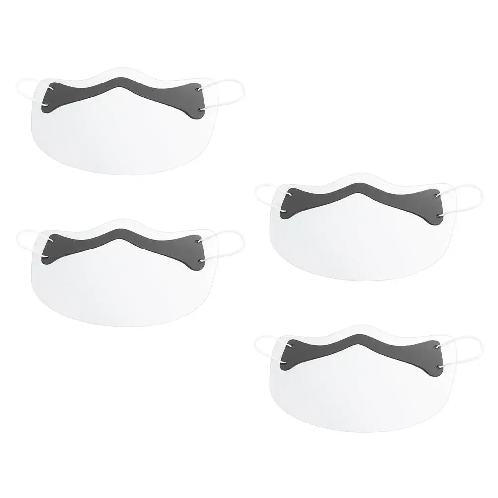 4Pcs Face Mask Transparent PET Durable Bikers Hikers Outdoor Party Festival LipReading Expression EcoFriendly
4Pcs Face Mask Transparent PET Durable Bikers Hikers Outdoor Party Festival LipReading Expression EcoFriendly