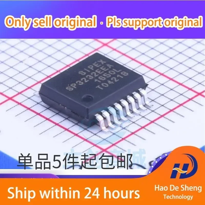 10PCS/LOT SP3232EEA-L/TR SP3232EEA SP3232 SSOP16 New Original In Stock
10PCS/LOT SP3232EEA-L/TR SP3232EEA SP3232 SSOP16 New Original In Stock
