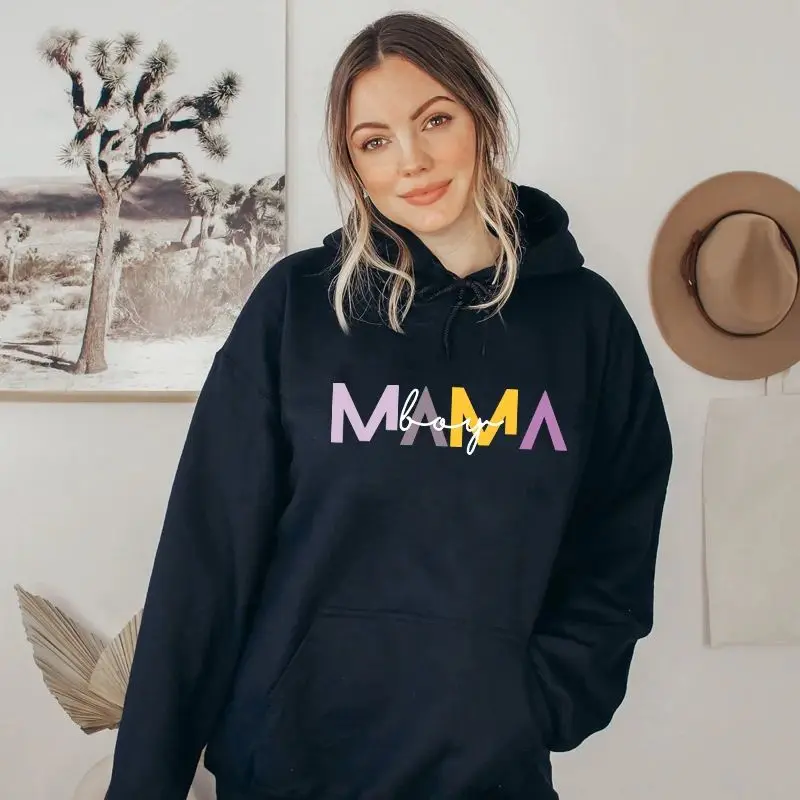 Boy Mama Hoodie Vintage Mother's Day Gift Hooded Sweatshirt Cute Mom Life Motherhood Pullover Sweater
Boy Mama Hoodie Vintage Mother's Day Gift Hooded Sweatshirt Cute Mom Life Motherhood Pullover Sweater