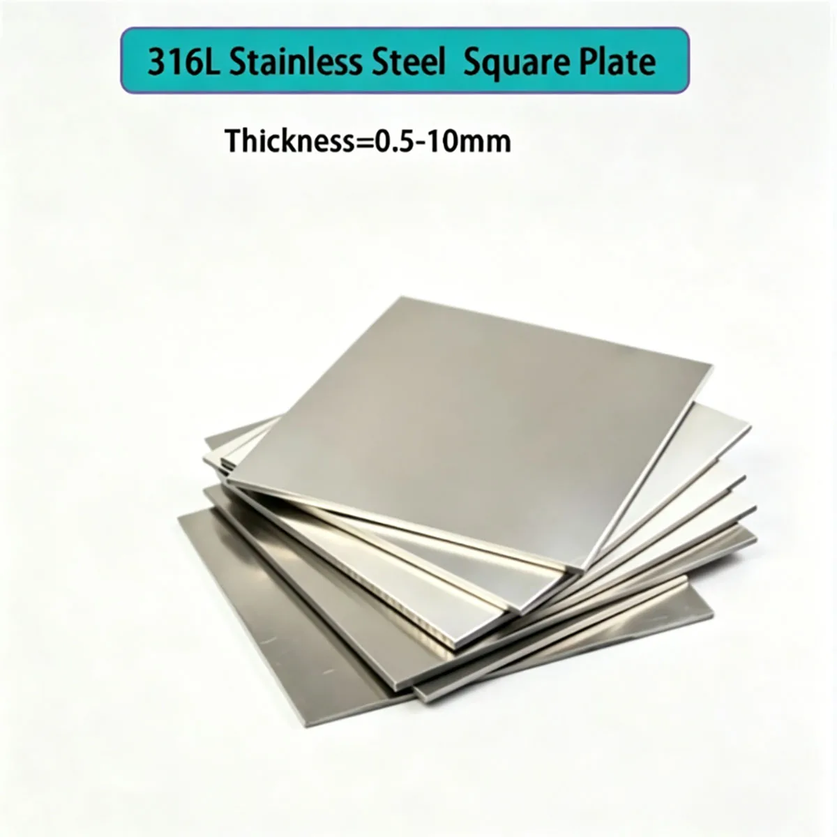 316L Stainless Steel Square Plate Polished Sheet 0.5‑10mm Thick 50x50 50x100 100x100 150x150 200x200 250x250 300x300
316L Stainless Steel Square Plate Polished Sheet 0.5‑10mm Thick 50x50 50x100 100x100 150x150 200x200 250x250 300x300