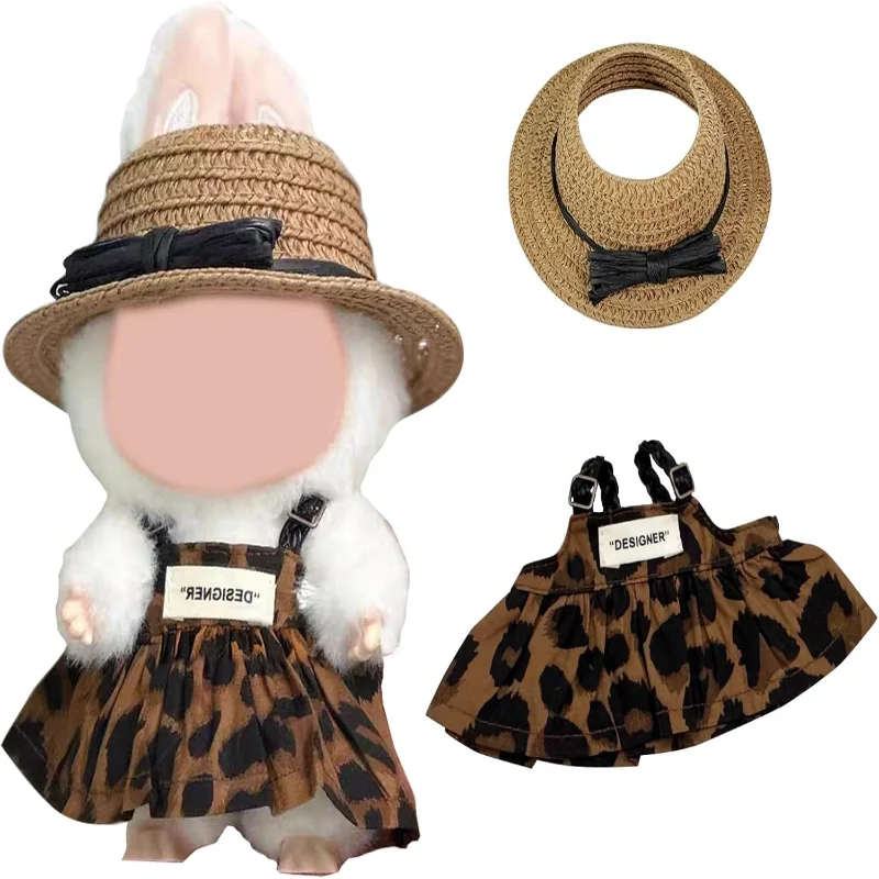 Compatible with 17cm Dolls, Premium Fashion Dresses with Accessories with 1 leopard print Strap dress 1 Bow Sun Hat (No Doll)
Compatible with 17cm Dolls, Premium Fashion Dresses with Accessories with 1 leopard print Strap dress 1 Bow Sun Hat (No Doll)