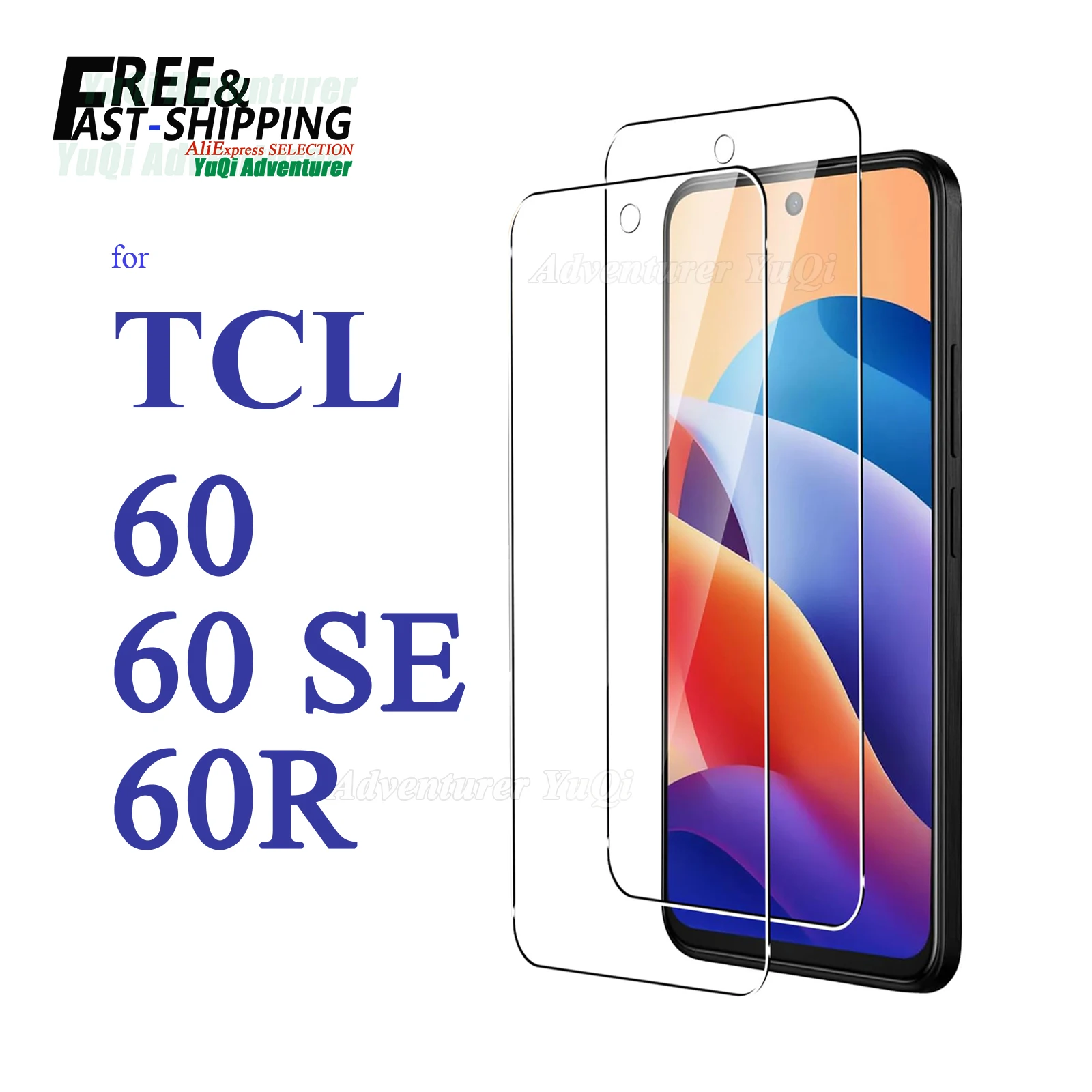 Screen Protector For TCL 60 SE 60R 6.7 inch Tempered Glass 9H HD Crystal Anti Scratch Case Friendly Phone Accessaries
Screen Protector For TCL 60 SE 60R 6.7 inch Tempered Glass 9H HD Crystal Anti Scratch Case Friendly Phone Accessaries