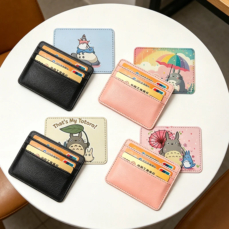 Totoro Thermal Sublimation Card Sleeve Female Male Credit Cards Holder Woman Man Anime PU Wallet ID Card Pack Passport Cards Bag
Totoro Thermal Sublimation Card Sleeve Female Male Credit Cards Holder Woman Man Anime PU Wallet ID Card Pack Passport Cards Bag