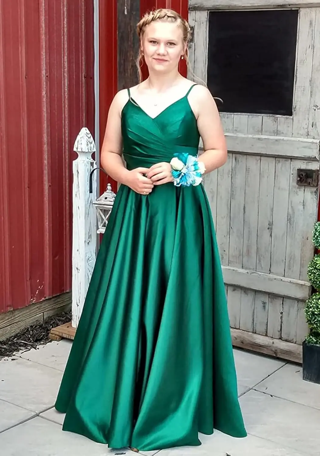 Bridesmaid Dress Party Dresses Spaghetti Straps Satin Prom Dresses for Women Long with Pockets Pleated Formal Evening Gowns
Bridesmaid Dress Party Dresses Spaghetti Straps Satin Prom Dresses for Women Long with Pockets Pleated Formal Evening Gowns