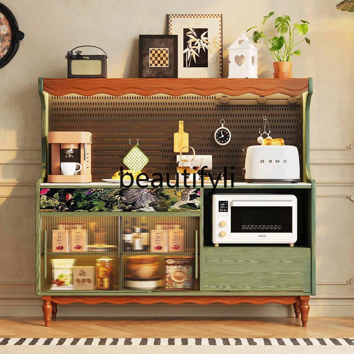 D80 French retro dining side cabinet American green entrance solid wood locker medium antique dining table side cabinet
D80 French retro dining side cabinet American green entrance solid wood locker medium antique dining table side cabinet